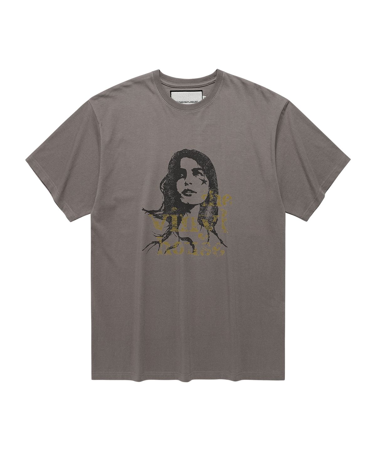 더바이닐하우스(THEVINYLHOUSE) VINTAGE WOMAN TEE MOCHA