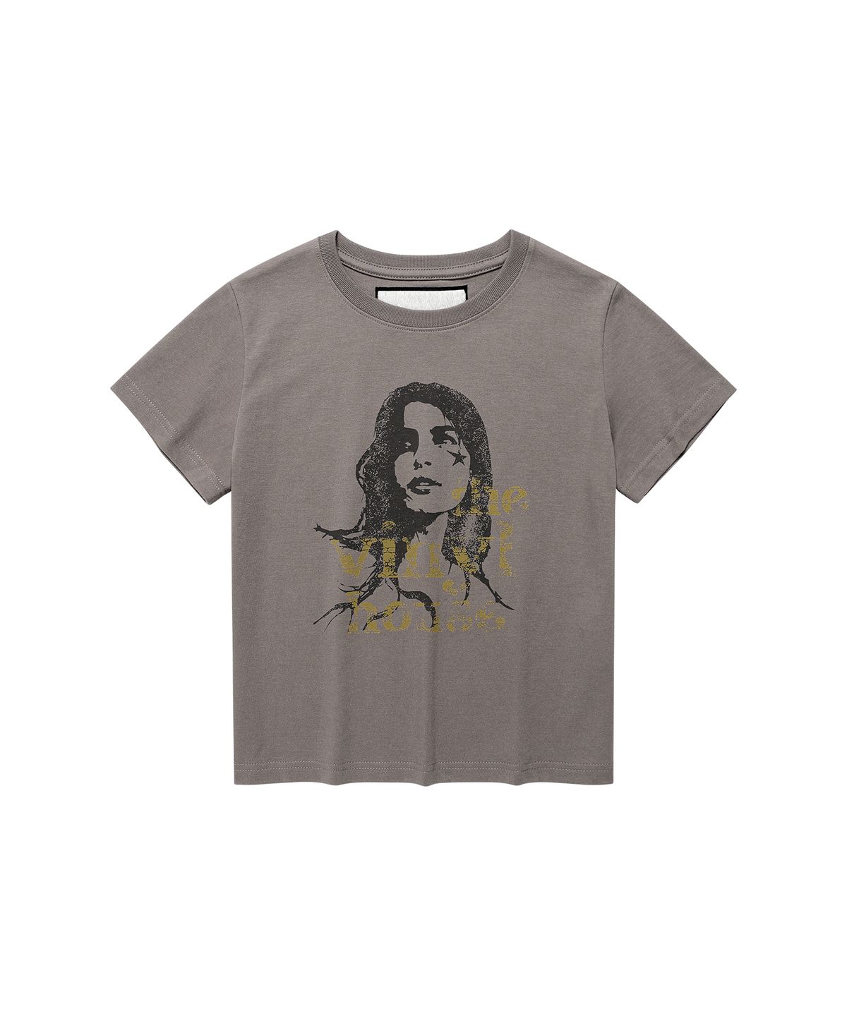 더바이닐하우스(THEVINYLHOUSE) VINTAGE WOMAN TEE MOCHA