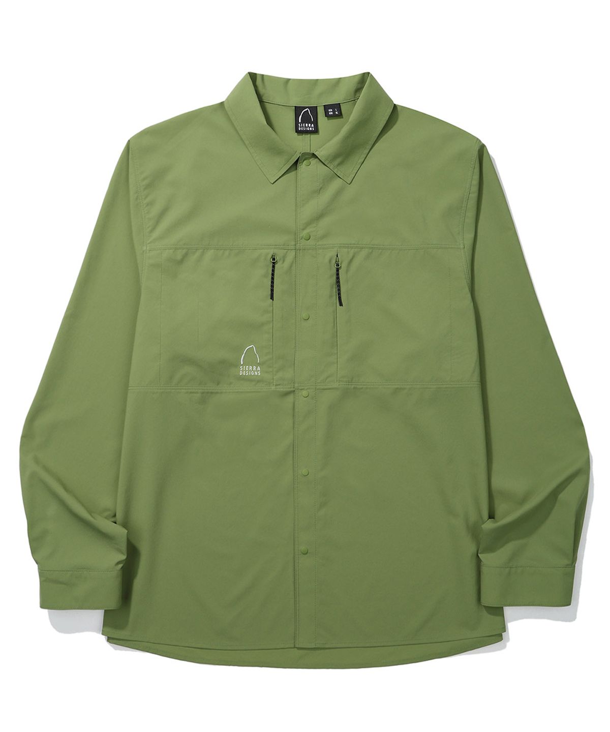 시에라디자인(SIERRA DESIGNS) 루센(LUTSEN) 윈드쉘 셔츠 자켓 GREEN