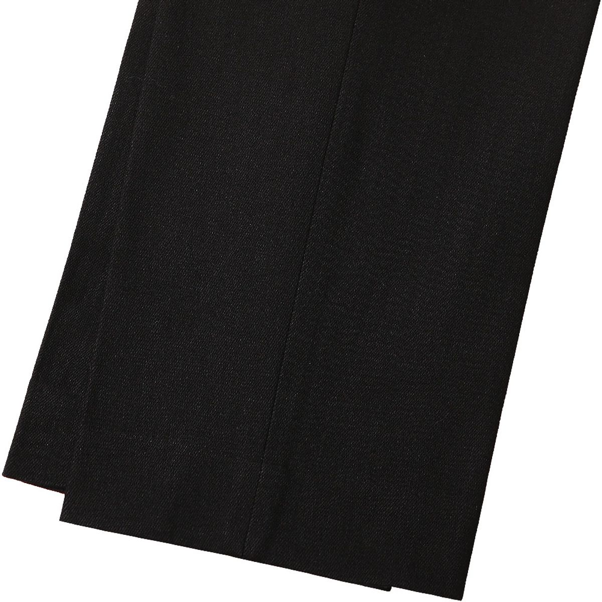 솔티(SORTIE) Deep Black Reve Denim Trousers (Black)