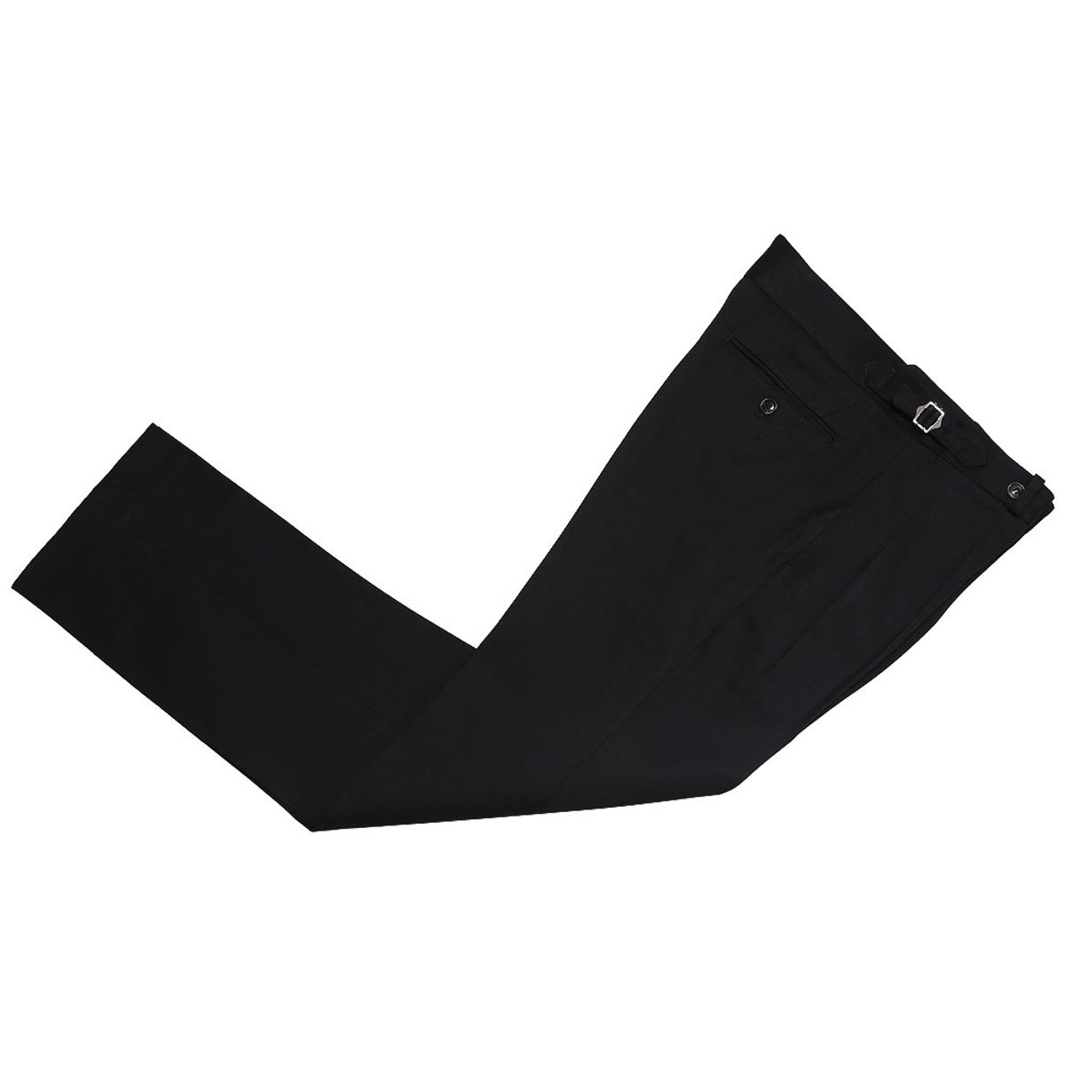 솔티(SORTIE) Deep Black Reve Denim Trousers (Black)