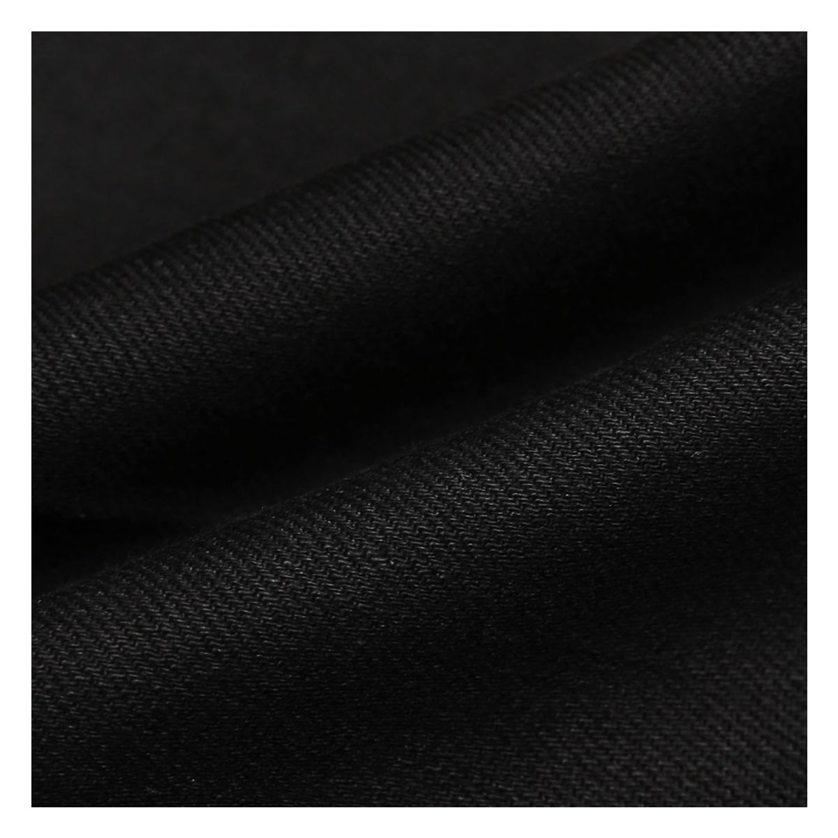 솔티(SORTIE) Deep Black Reve Denim Trousers (Black)
