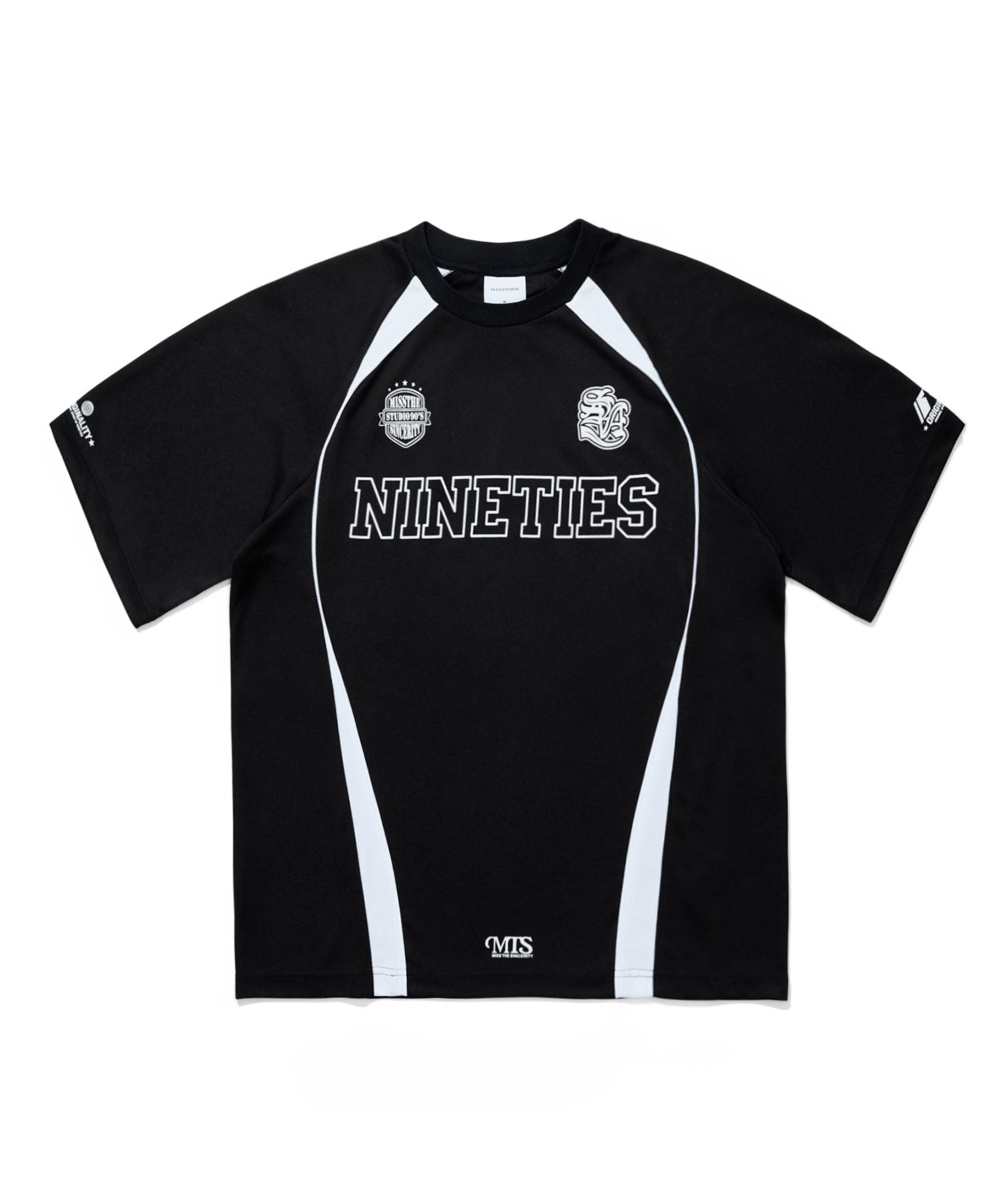 【1993studio】 Sporty mesh raglan t-shirt / 追跡付 MUSINSA公式 | 1993STUDIO Sporty Mesh Raglan T-Shirt_Black