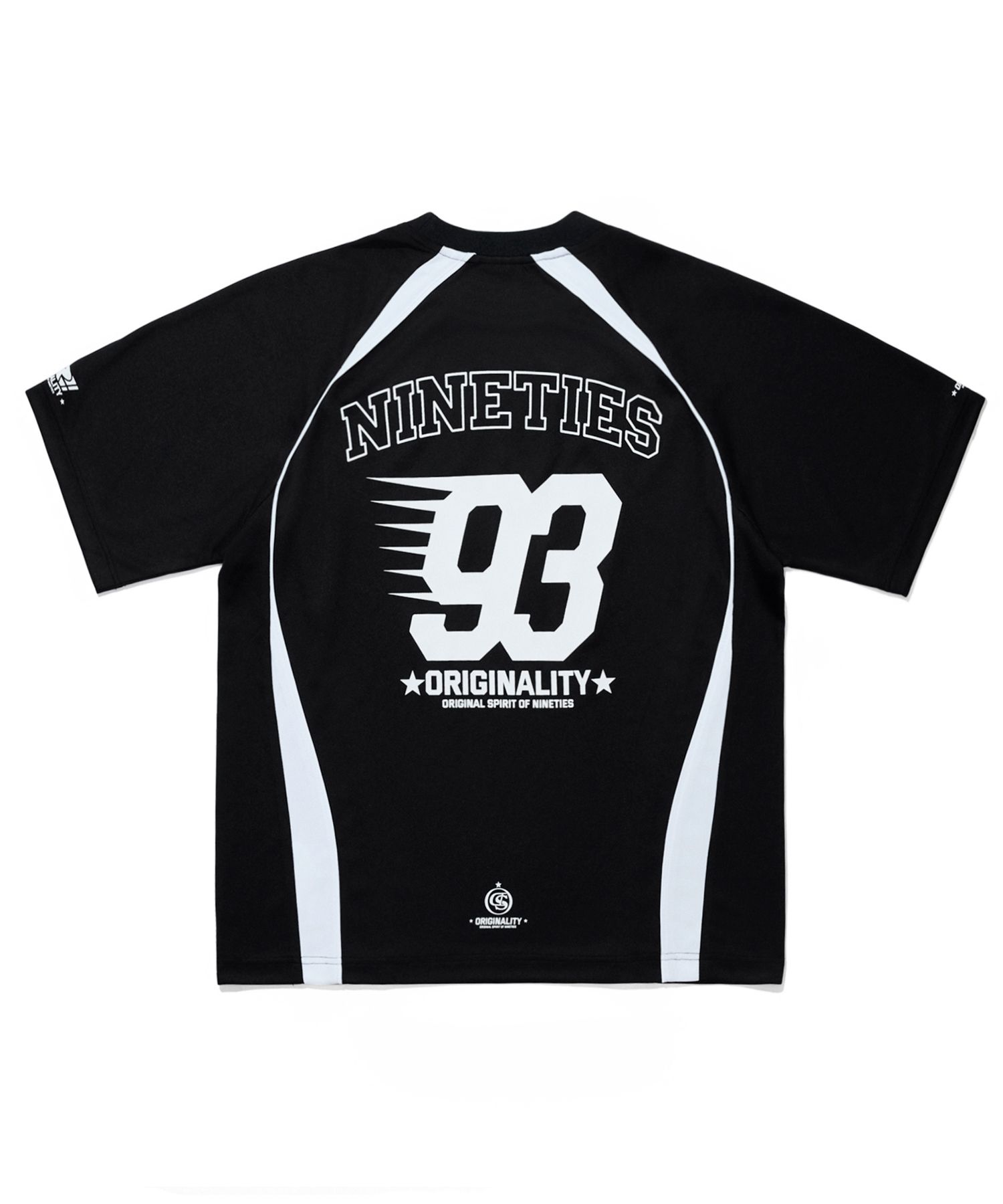 Tシャツ・カットソー 1993studio Sporty Mesh Raglan T-Shirt_White MUSINSA | 1993STUDIO Sporty Mesh Raglan T-Shirt_Black