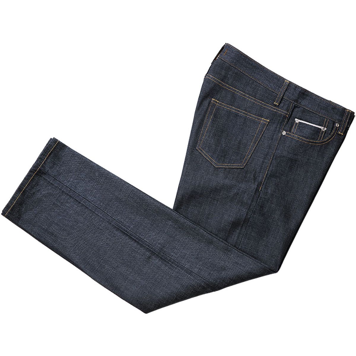 솔티(SORTIE) 075 Raw Selvedge denim Jeans (Indigo Blue)