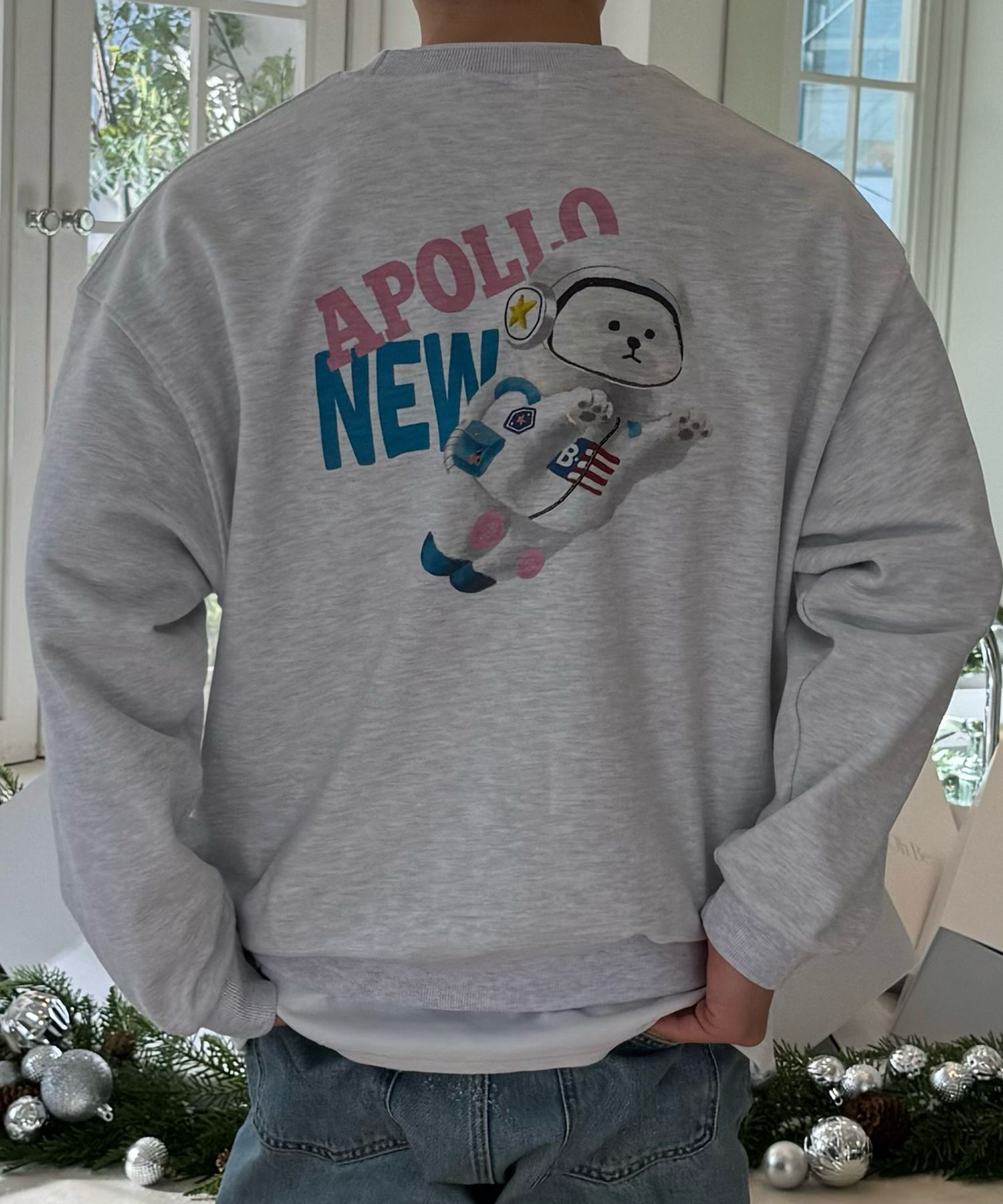 ★【Beyond Closet】★NEW APOLLO LOGO COTTON SWEAT SHIRT.S★ MUSINSA | BEYOND CLOSET New Apollo Logo Heavy Weight Cotton