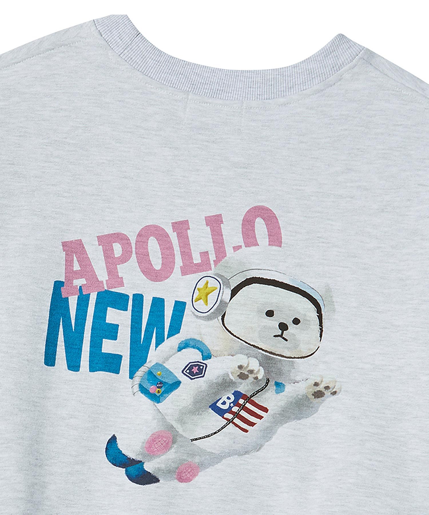 beyondclosetのNew Apollo Logo Heavy Weight Cotton Sweatshirt MUSINSA | BEYOND CLOSET New Apollo Logo Heavy Weight Cotton