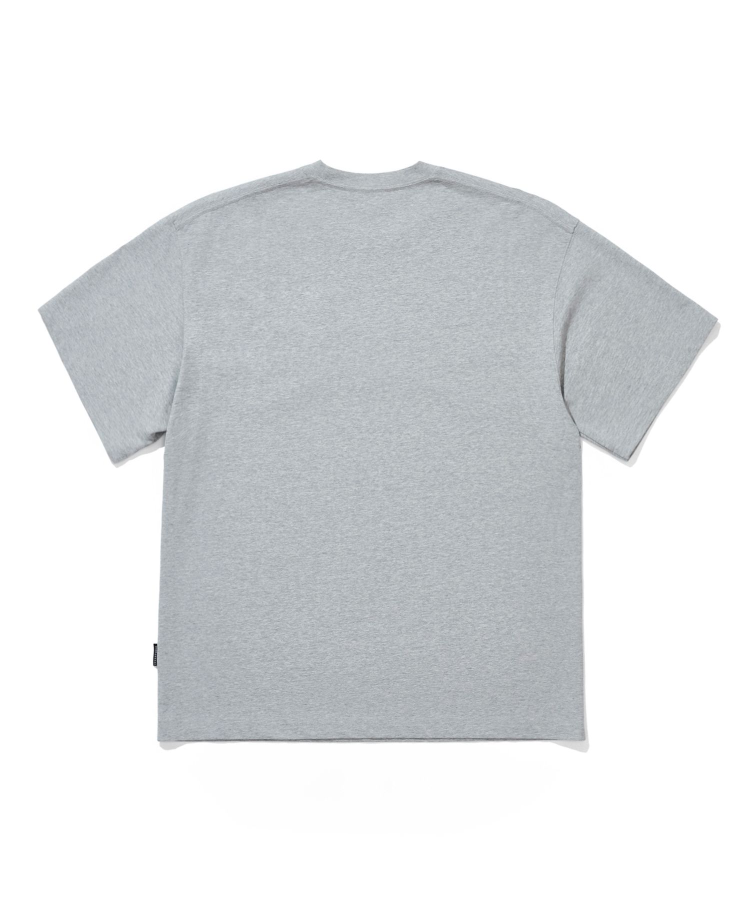 【1993studio】 Authentic Logo Embroidered T-Shirt / 追跡付 MUSINSA | 1993STUDIO Authentic Logo Embroidered T-Shirt_Gray