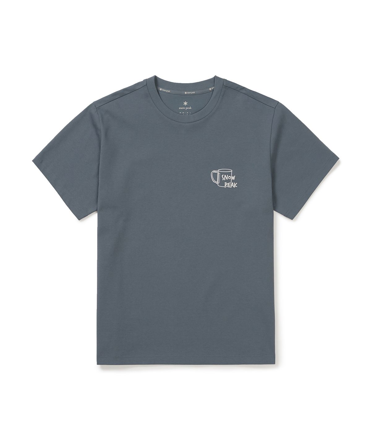 스노우피크 어패럴(SNOWPEAK APPAREL) 에어로쿨 기어 반팔 티셔츠 (S25MMFTS78) Pastel Blue