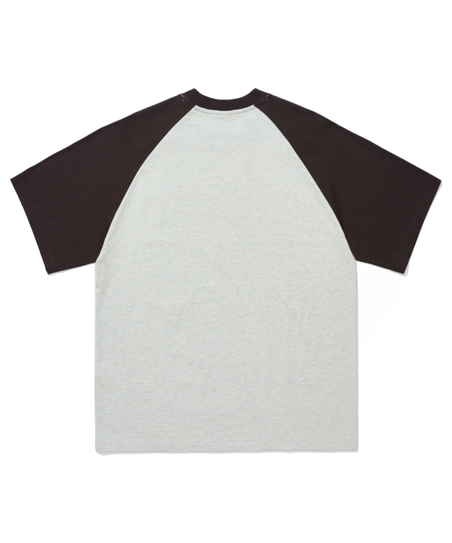 Tシャツ・カットソー 1993studio Original Raglan Color Block T-Shirt_Oat Beige MUSINSA | 1993STUDIO Original Raglan Color Block T-Shirt_Oat