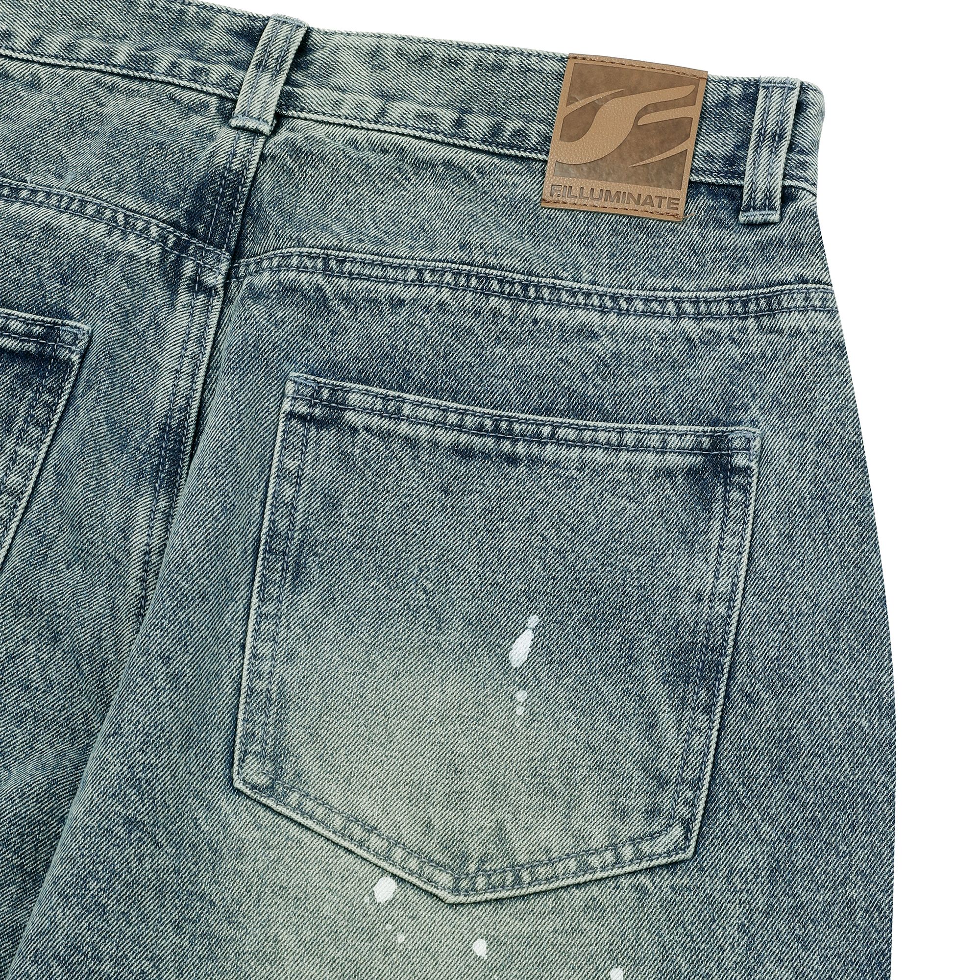 F.ILLUMINATEのSplash Wash Wide Denim Pants 全3色 MUSINSA | FILLUMINATE Splash Wash Wide Denim Pants - Light