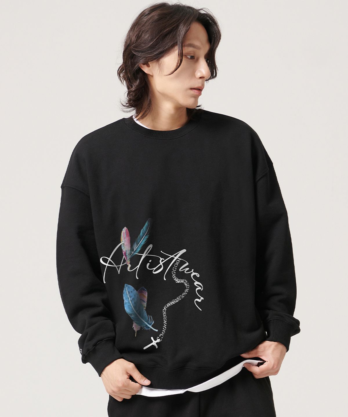 아티스트웨어(ARTISTWEAR) [ATW] 페더크로스 맨투맨