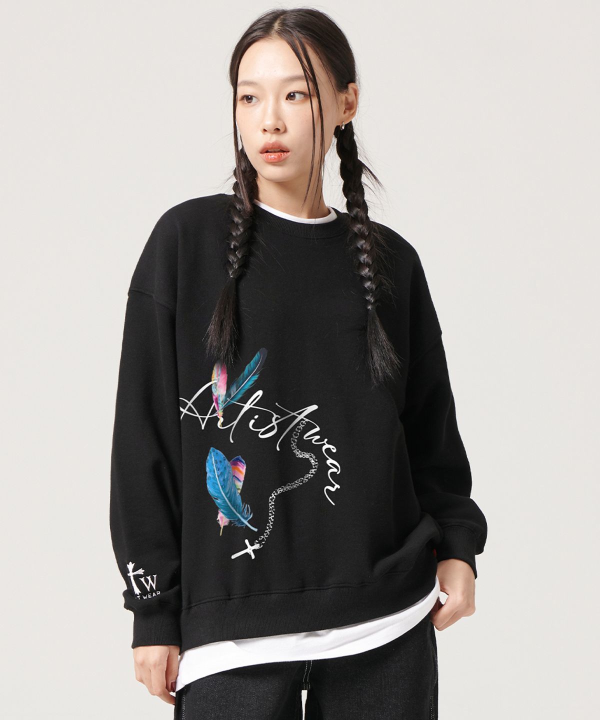 아티스트웨어(ARTISTWEAR) [ATW] 페더크로스 맨투맨