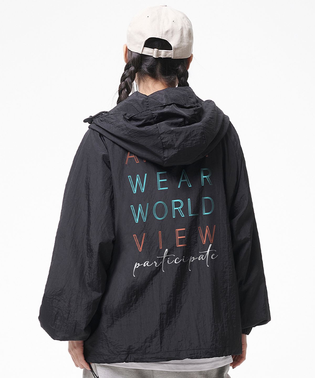 아티스트웨어(ARTISTWEAR) [ATW] 월드뷰 후드 바람막이