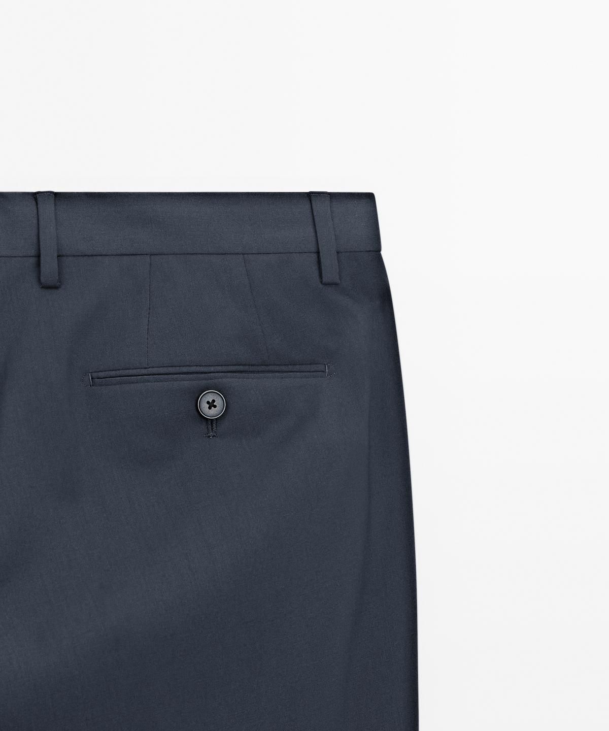 마시모두띠(MASSIMO DUTTI) 콜드 울 수트 팬츠