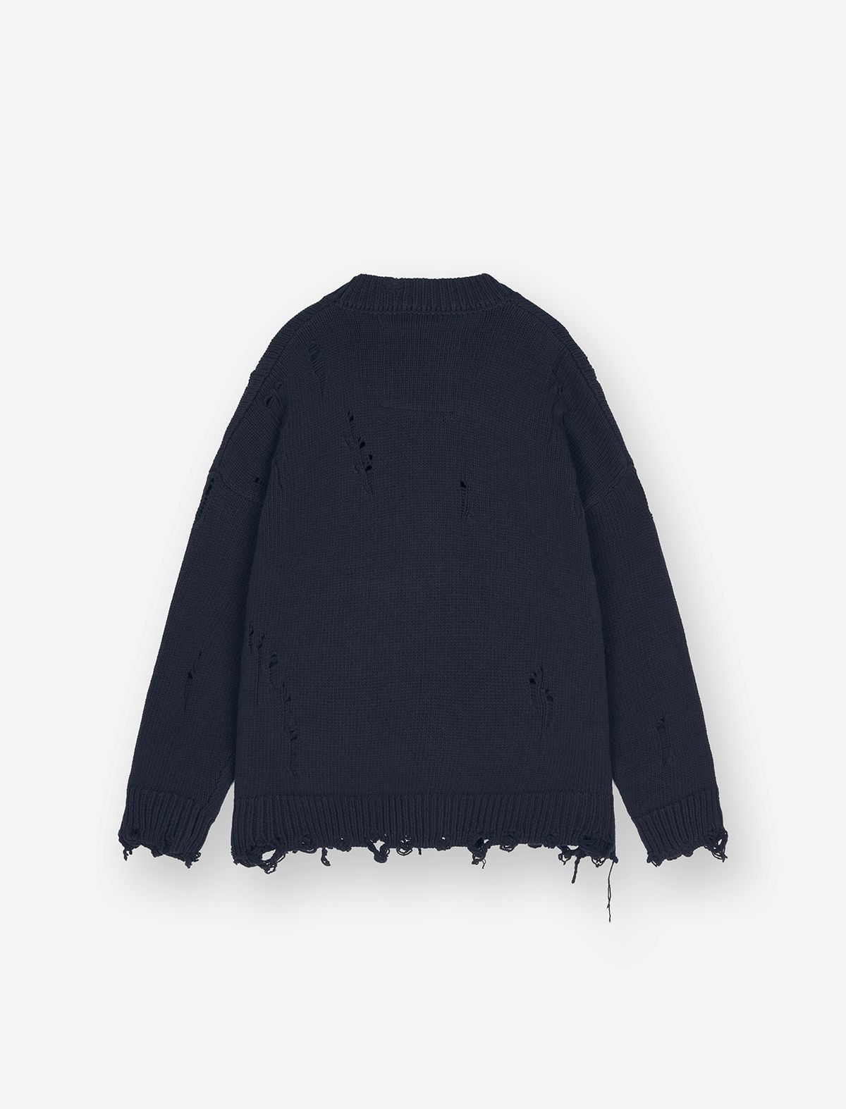 플랫웨이브 인 서울(FLATWAVE IN SEOUL) Xaos Vintage Cotton Cardigan Dark Navy