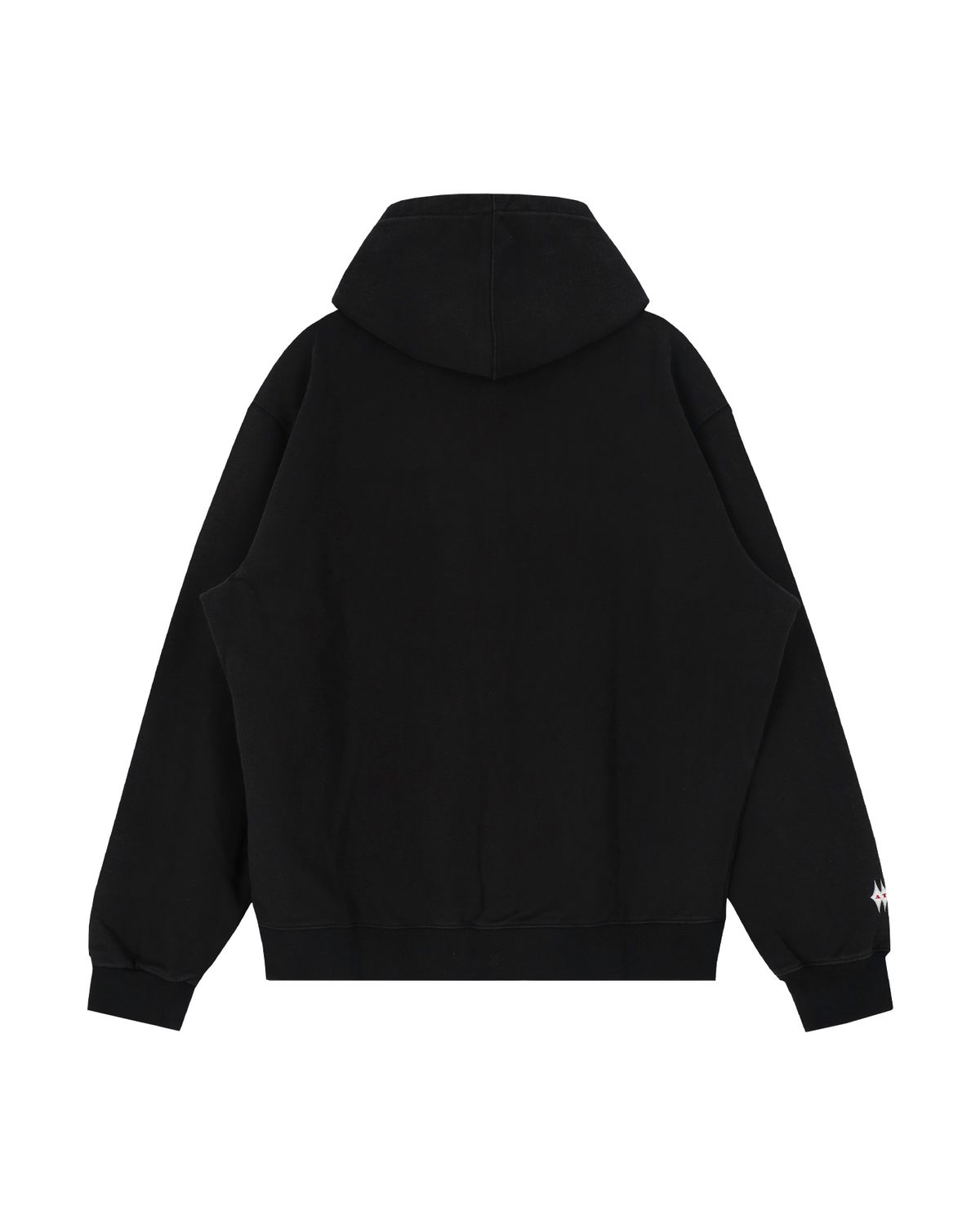 애프터매스(AFTERMATH) LOGO ZIP UP HOODIE (BLACK)