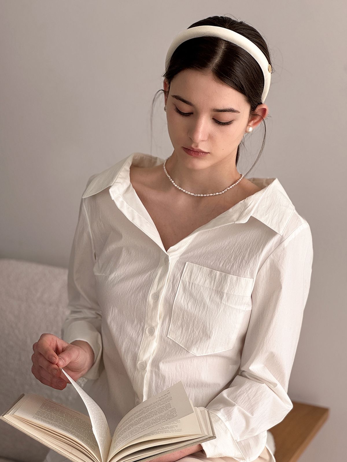 로트르드민(LAUTREDE MIN) Lautre Off shirts