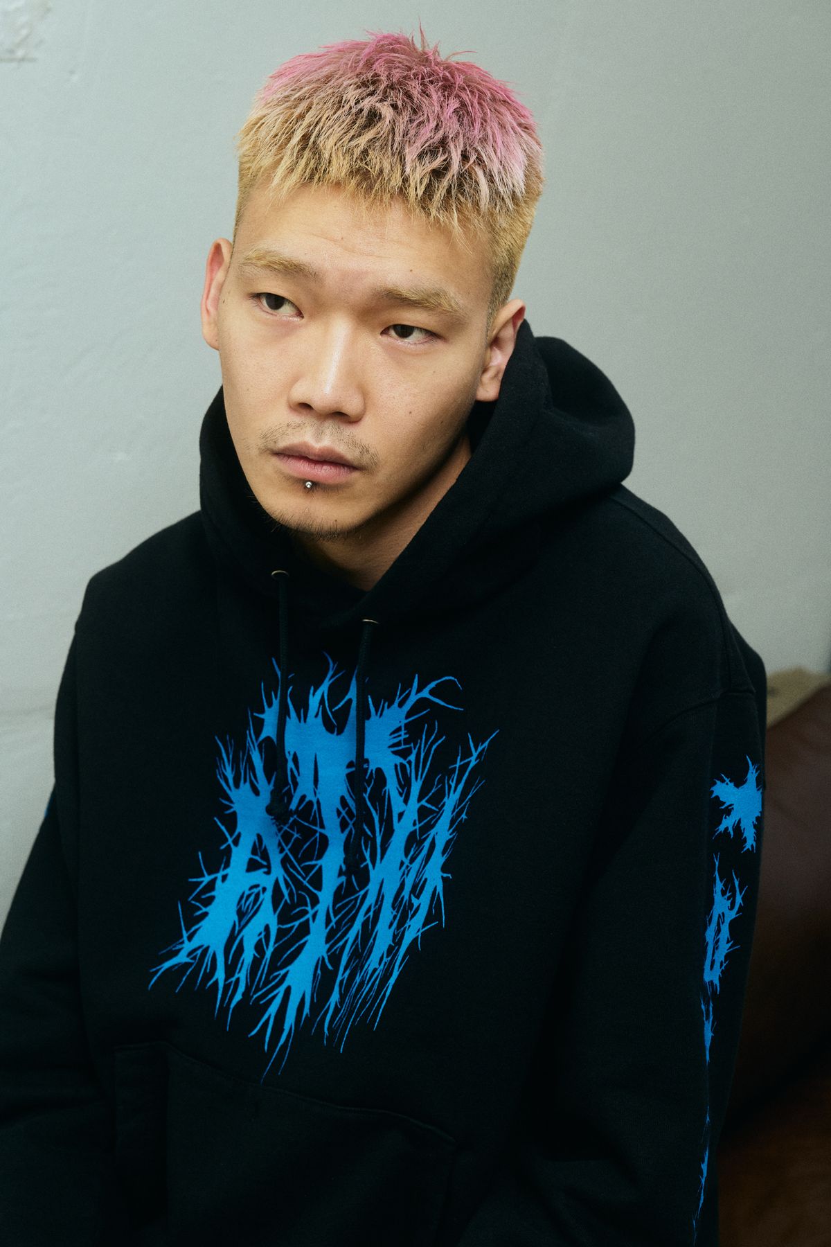 애프터매스(AFTERMATH) THORN HOODIE (BLACK)