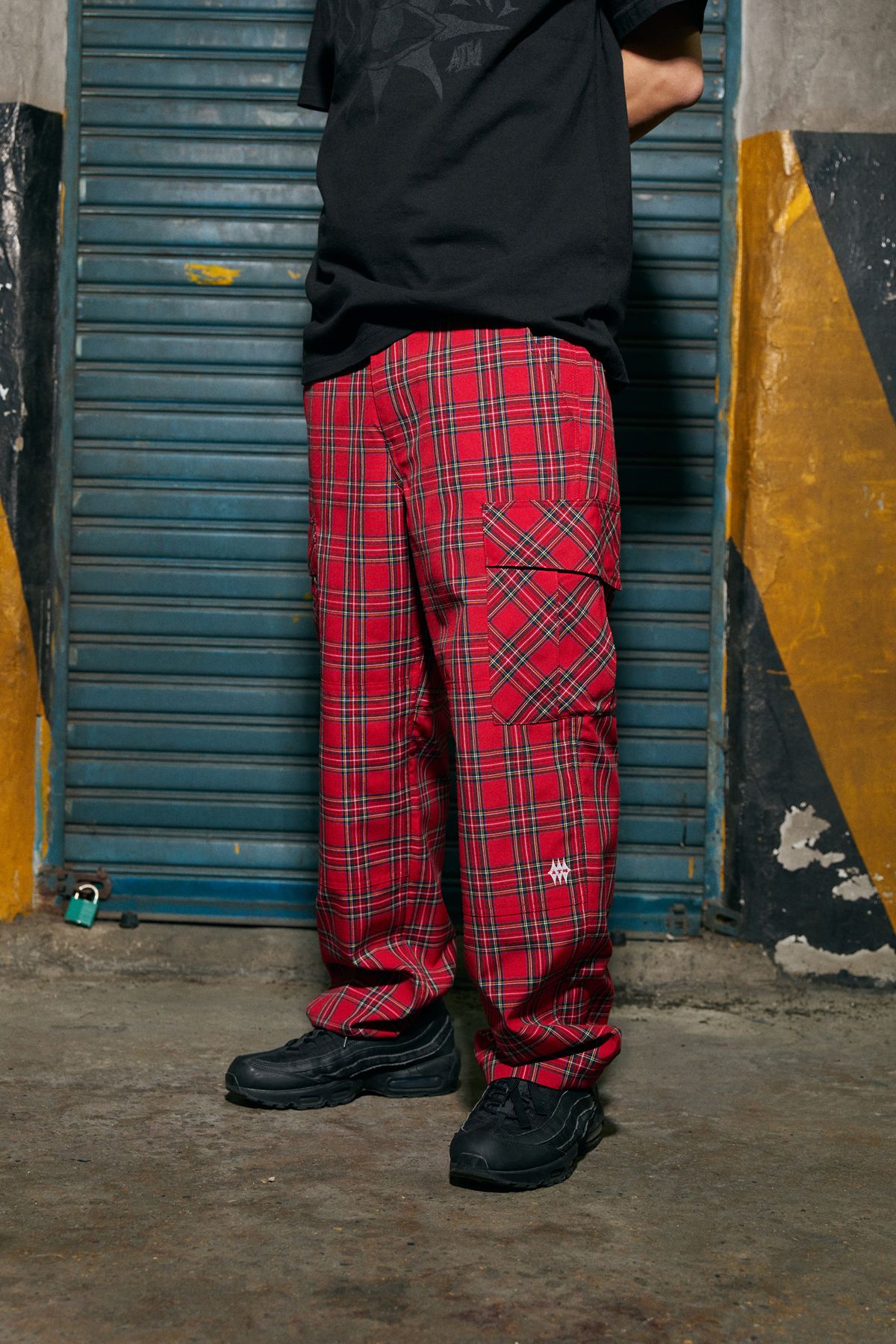 애프터매스(AFTERMATH) CARGO PANTS (CHECK)