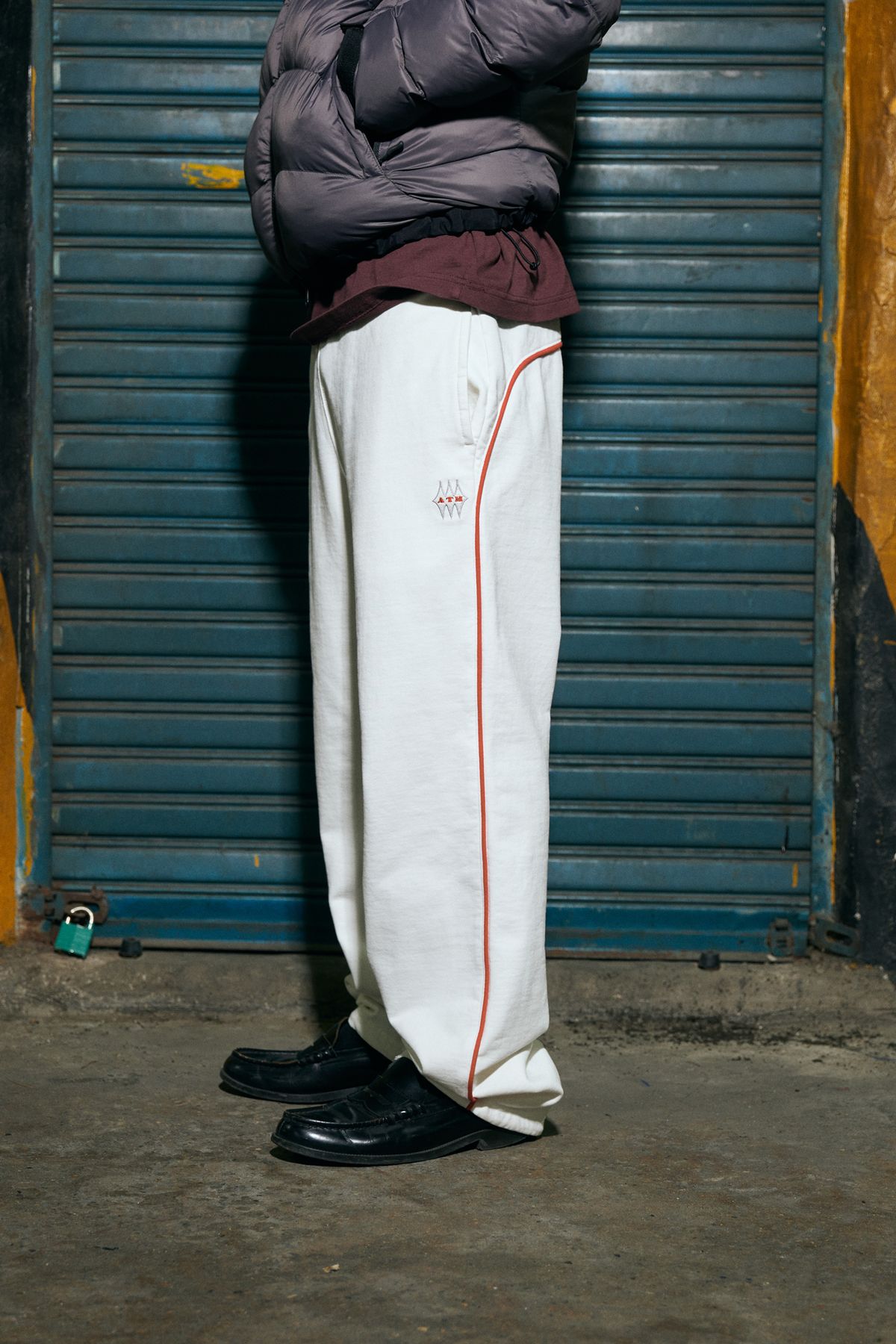 애프터매스(AFTERMATH) STRING SWEAT PANTS (OFF WHITE)