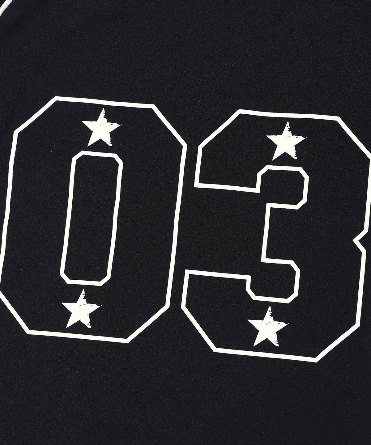 유희(YOUHEE) YOUHEE FOOTBALL JERSEY T-SHIRT BLACK