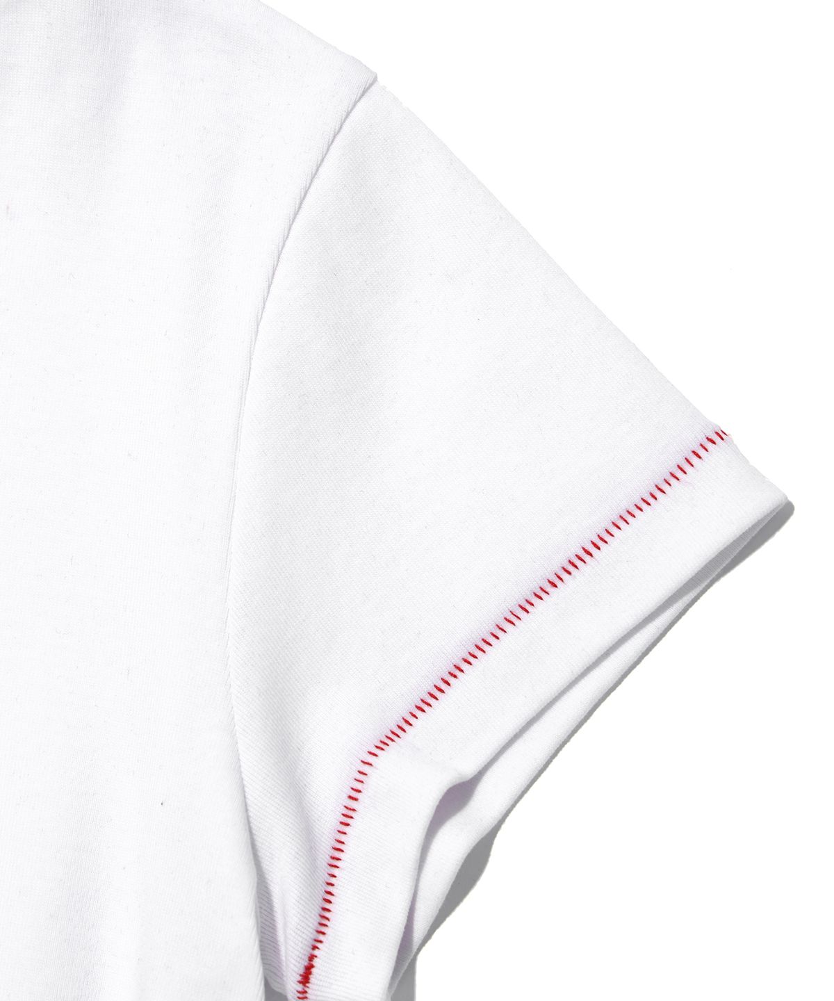 유희(YOUHEE) HEART CUTOUT LACE T-SHIRTS WHITE
