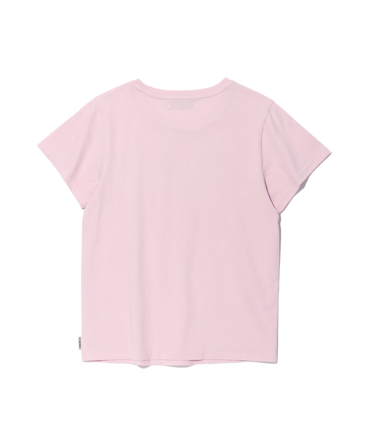 유희(YOUHEE) KINDNESS LETTERING T-SHIRT PINK