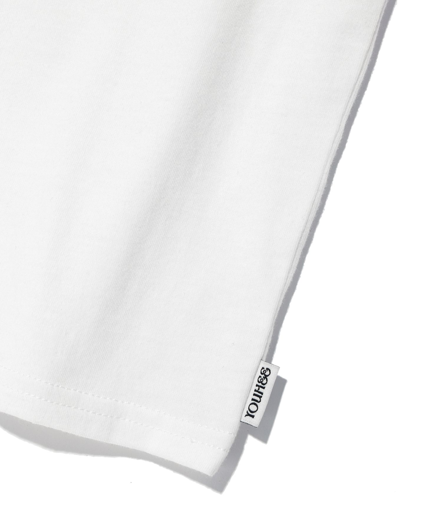 MUSINSA公式 | YOUHEE YOUHEE DOUBLE STAR GRAPHIC T-SHIRT WHITE