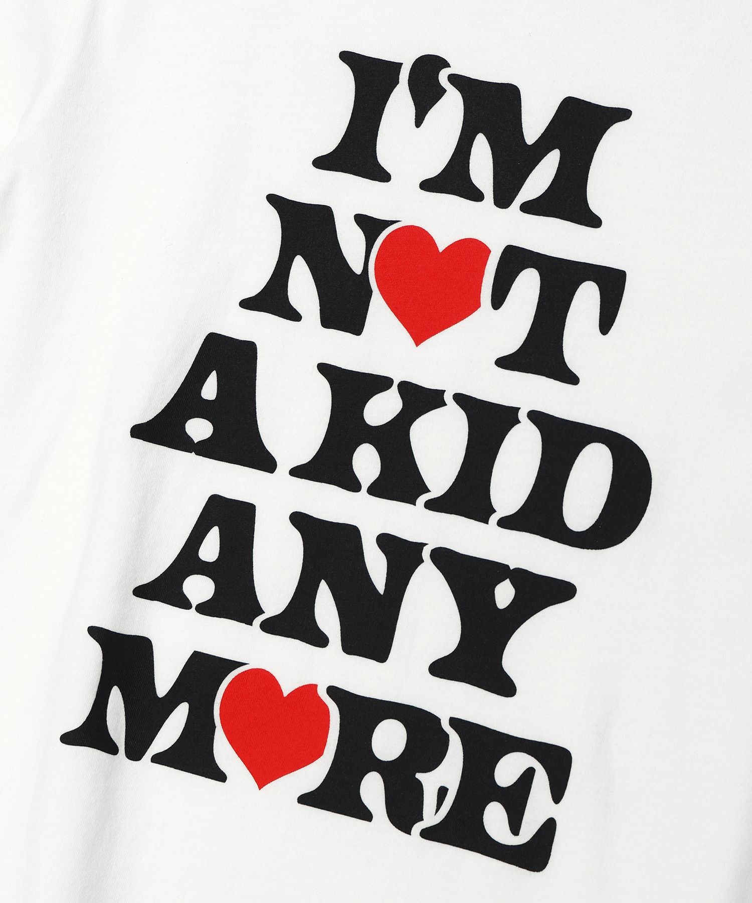 韓国 人気[YOUHEE] NOT A KID GRAPHIC T-SHIRT ロゴ Tシャツ 韓国 人気[YOUHEE] NOT A KID GRAPHIC T-SHIRT ロゴ Tシャツ