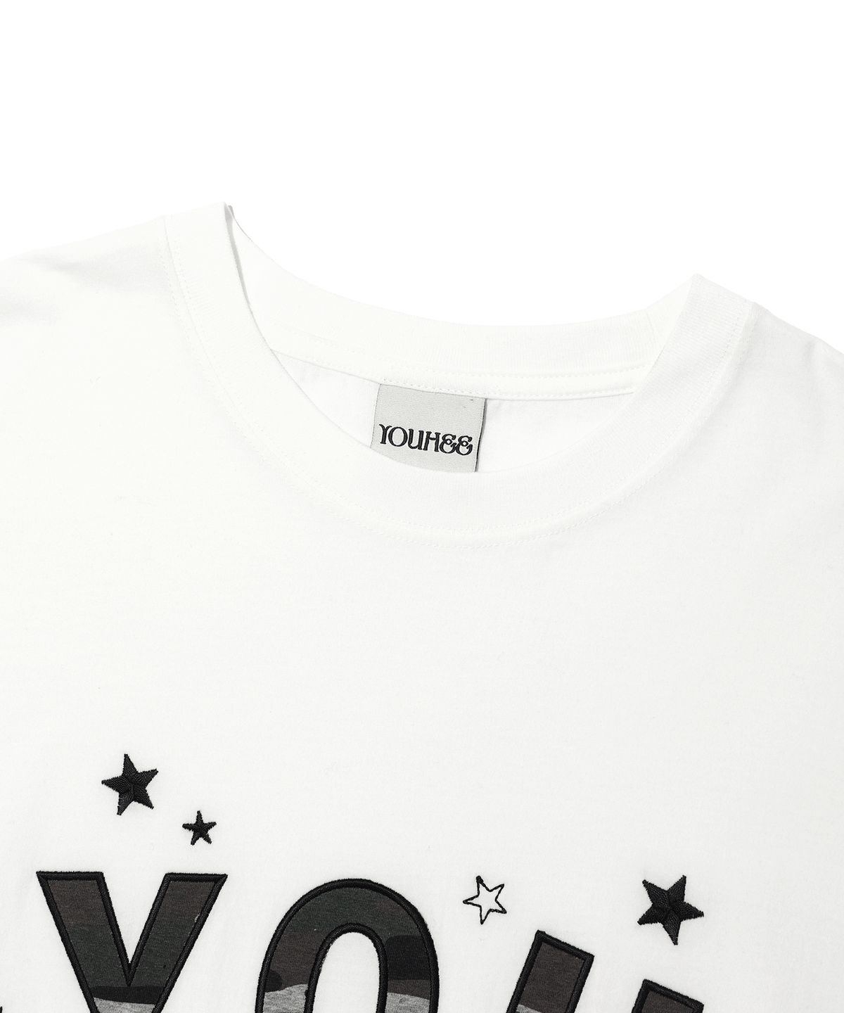 유희(YOUHEE) YOUHEE CAMO T-SHIRTS WHITE