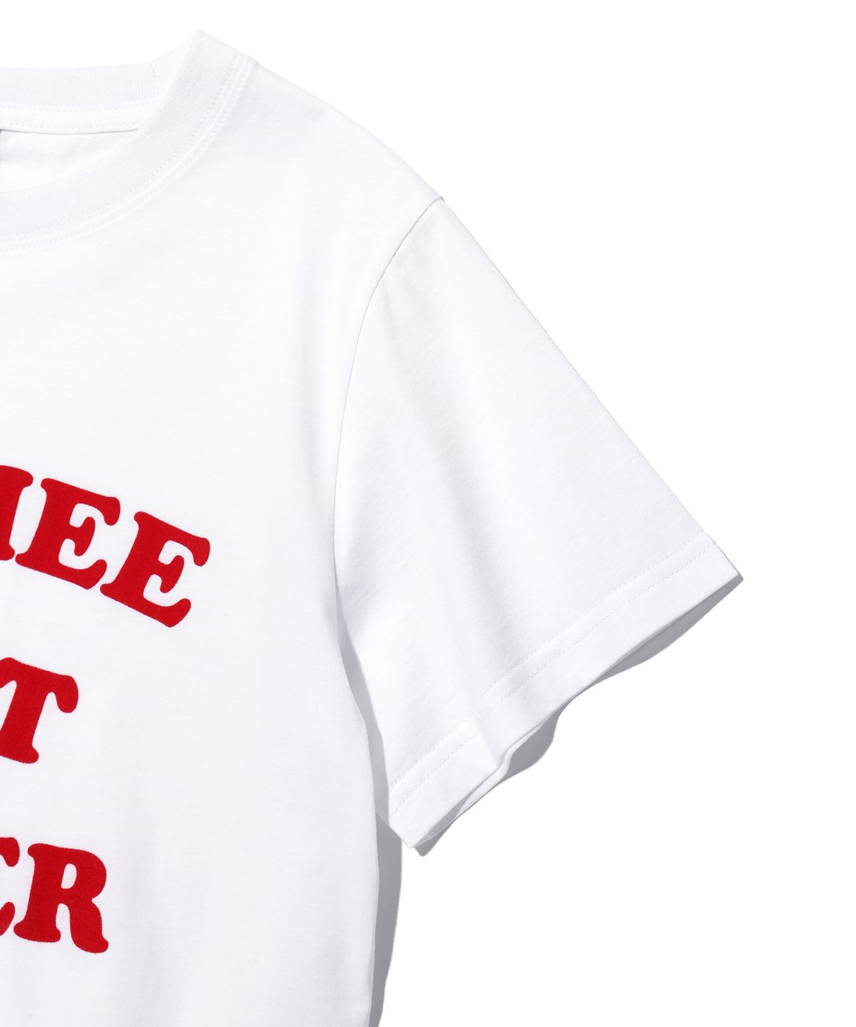 유희(YOUHEE) DO IT BETTER GRAPHIC T-SHIRT WHITE