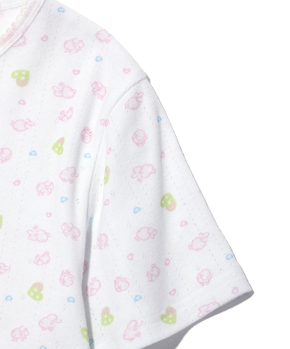 유희(YOUHEE) SHEEP PATTERN T-SHIRTS WHITE
