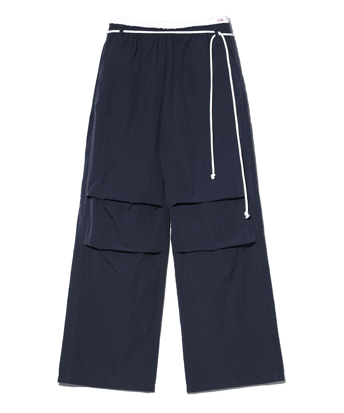 유희(YOUHEE) [3COLORS] COTTON LAYERED BANDING WIDE PANTS