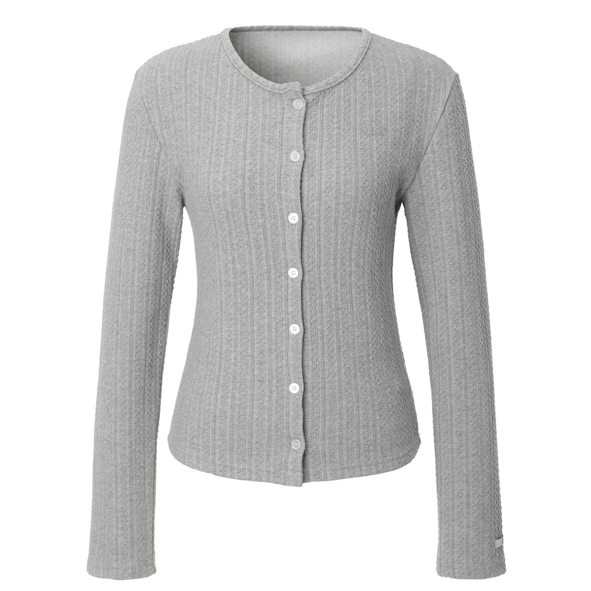 카키포인트(KHAKIPOINT) Jacquard Cardigan (gray)