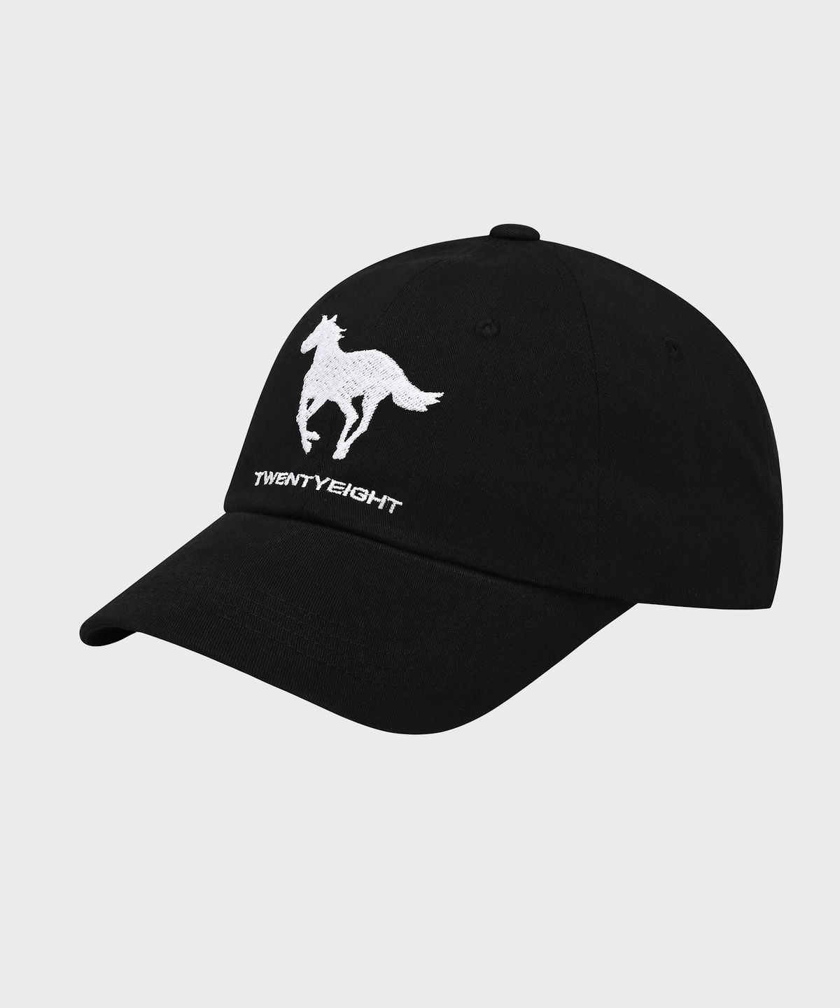 트웬티에잇(TWENTYEIGHT) Twenty Eight Horse cap [Black]