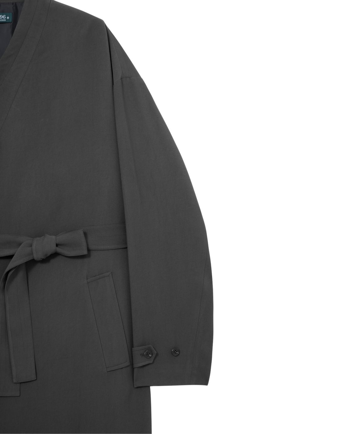 칠 하나 투 구육(71TO96) Gyeongbokgung Coat (Charcoal)