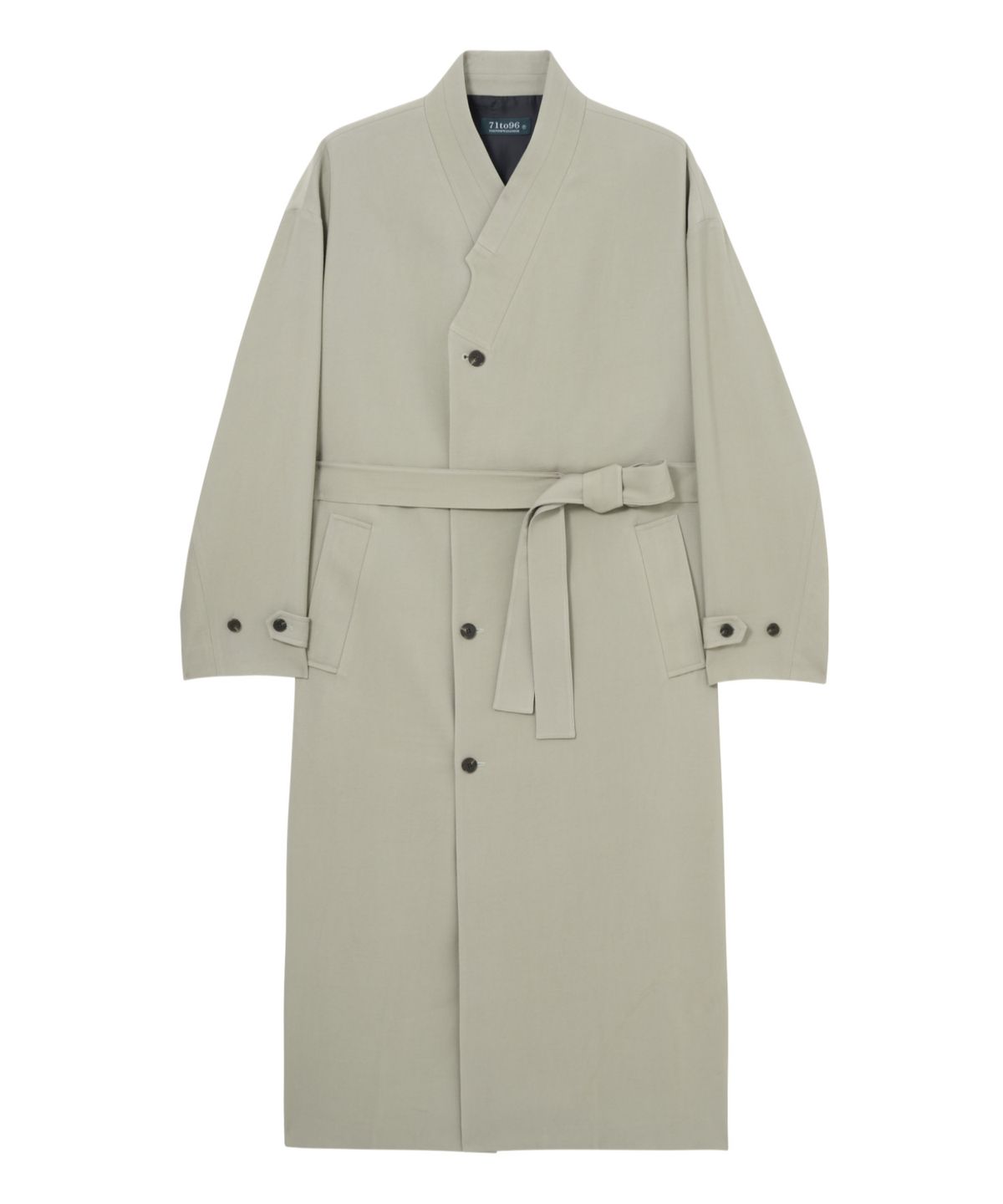칠 하나 투 구육(71TO96) Gyeongbokgung coat (khaki beige)