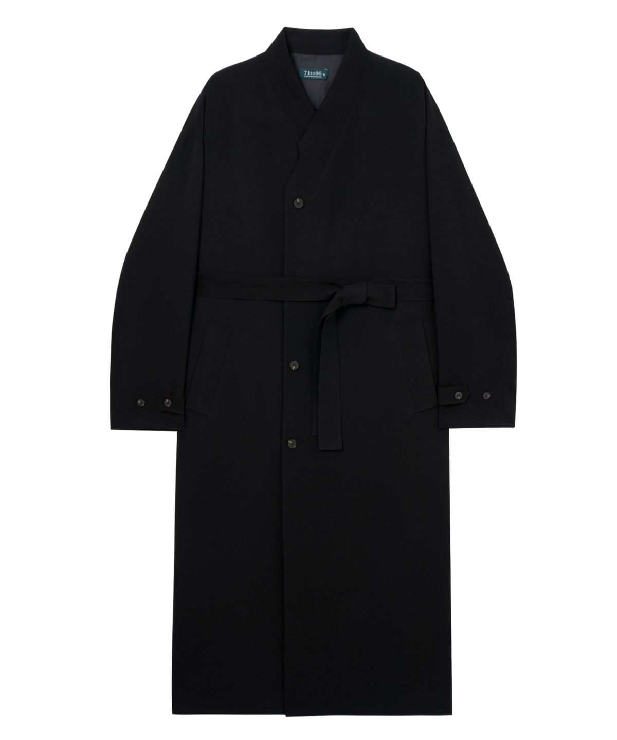 칠 하나 투 구육(71TO96) Gyeongbokgung coat (black)
