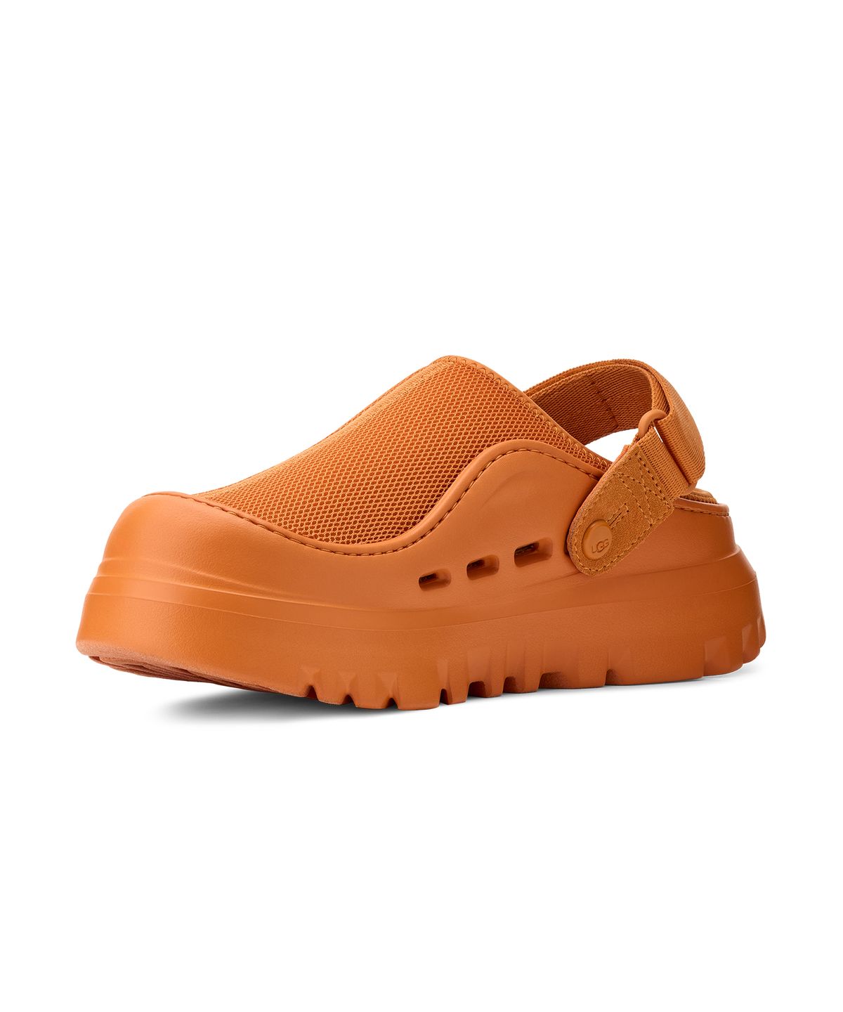 어그(UGG) [MEN] 메쉬 하이브리드 슬리퍼 (피크모드) - 다크 애프리콧 / 1166912-DCT
