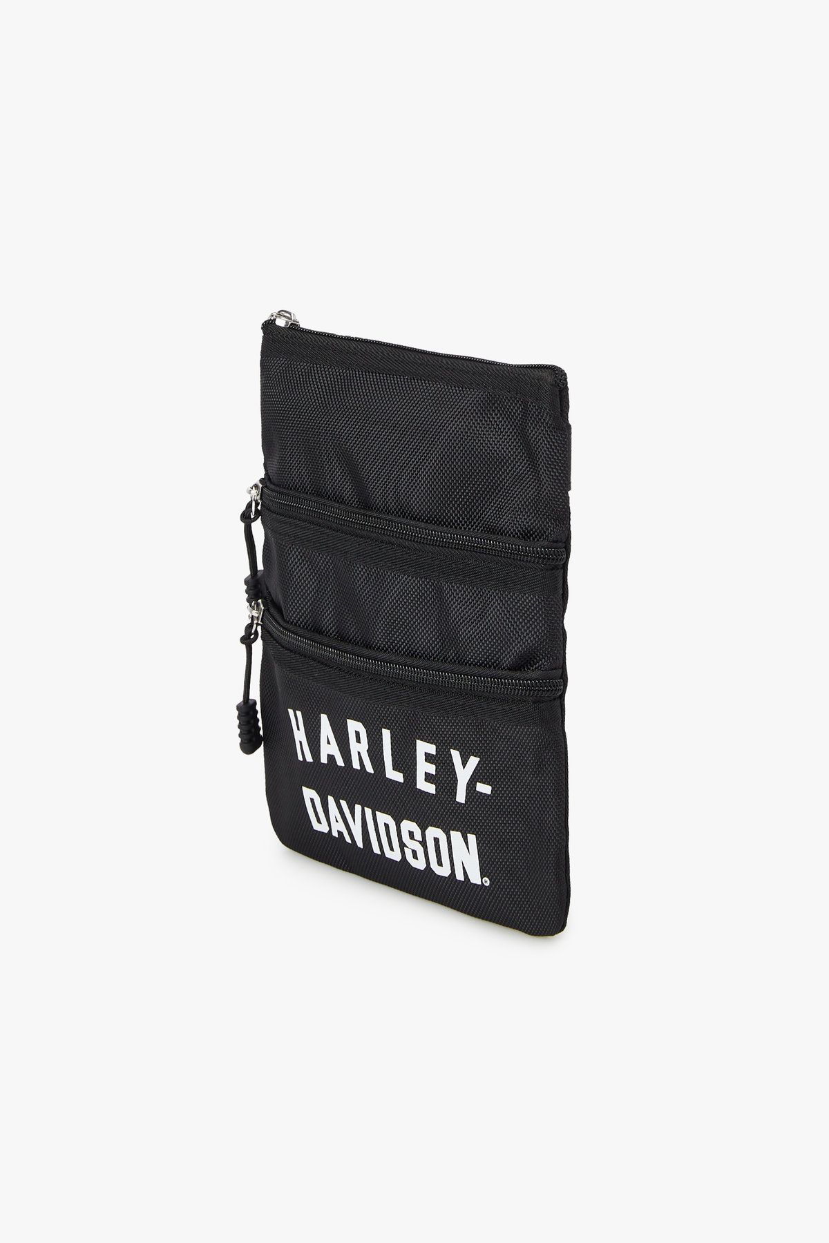 할리데이비슨 컬렉션스®(HARLEY-DAVIDSON COLLECTIONS®) 플랫 트랙 크로스바디 백 HH15380101_블랙 HH15380101