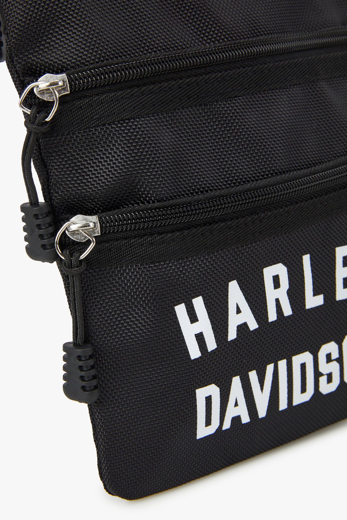 할리데이비슨 컬렉션스®(HARLEY-DAVIDSON COLLECTIONS®) 플랫 트랙 크로스바디 백 HH15380101_블랙 HH15380101
