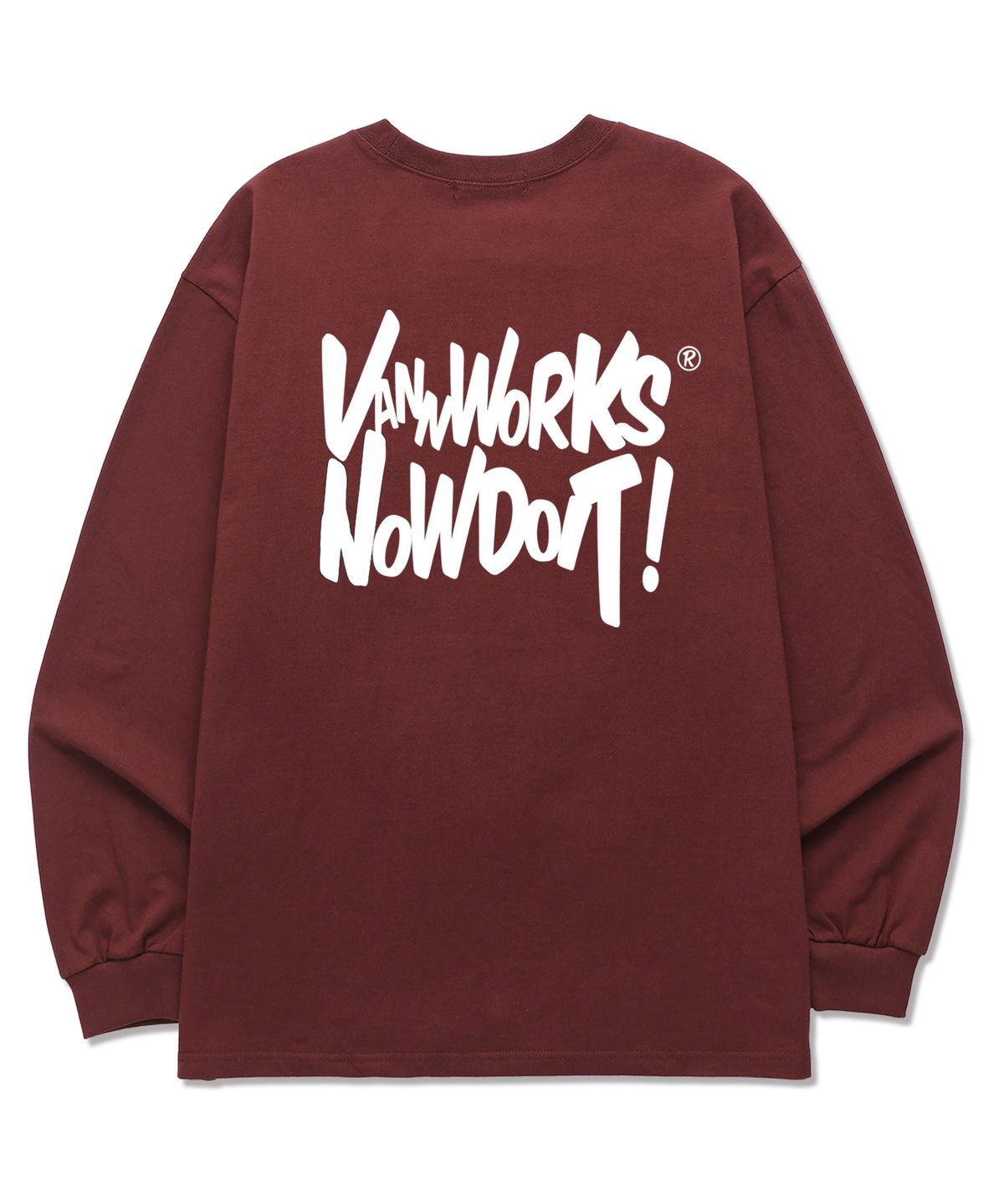 밴웍스(VANNWORKS) NOW DOIT 롱슬리브 (VLS0082) 버건디