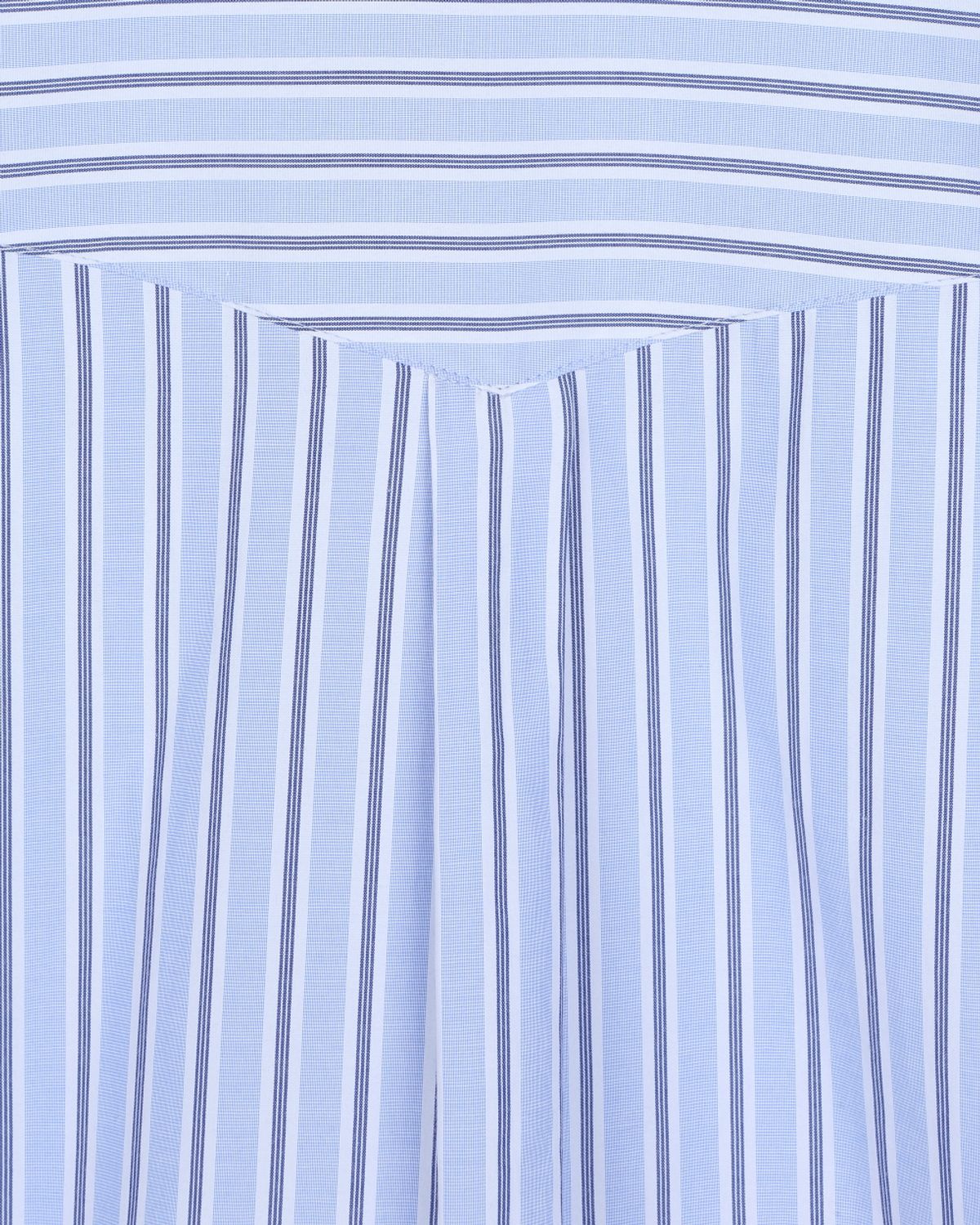 비슬로우(BESLOW) WESTERN STRIPE BUTTON DOWN SHIRTS SKY BLUE