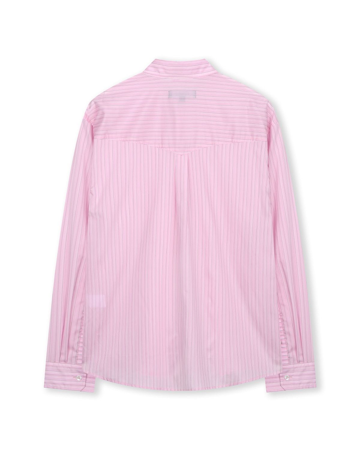 비슬로우(BESLOW) WESTERN STRIPE BUTTON DOWN SHIRTS PINK