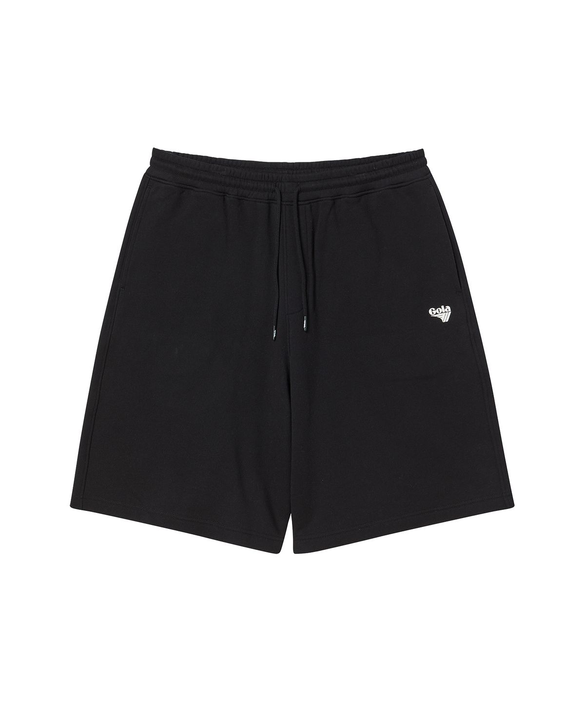 골라(GOLA) SWEAT HALF PANTS [BLACK]