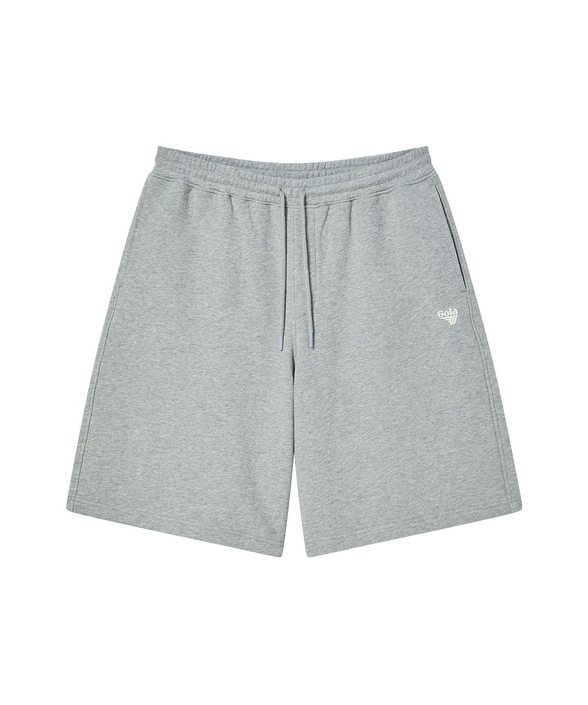 골라(GOLA) SWEAT HALF PANTS [MELANGE GRAY]