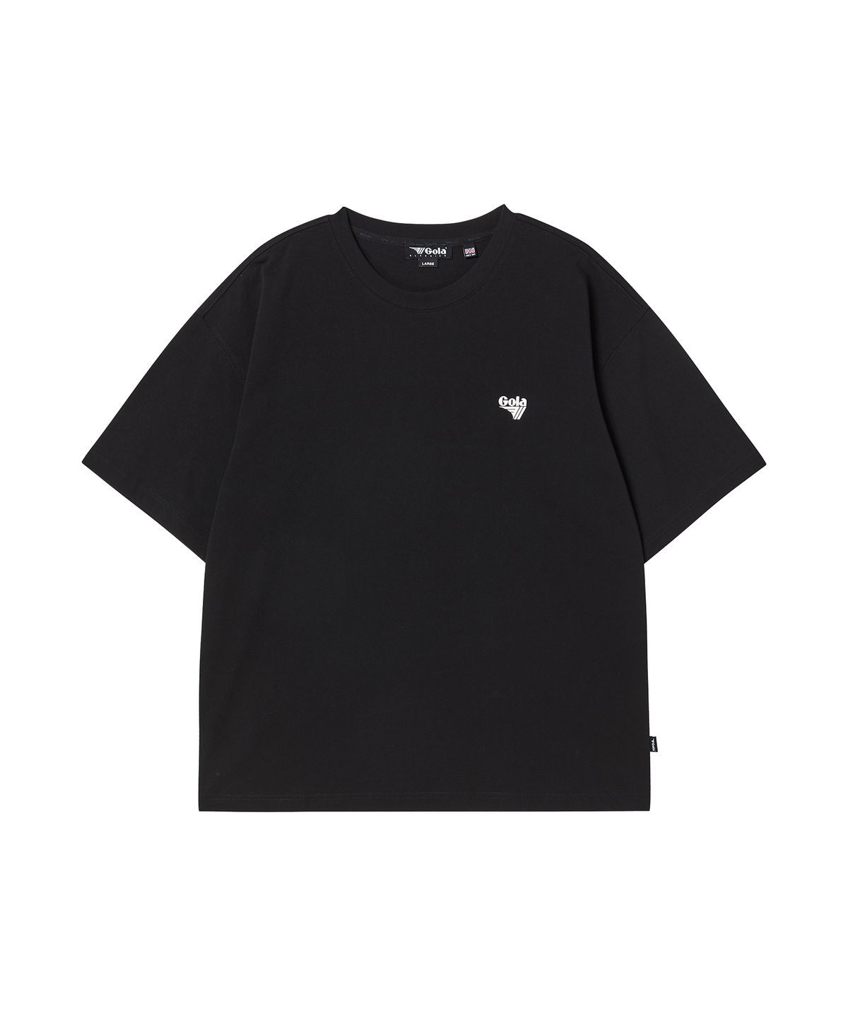 골라(GOLA) SMALL LOGO T-SHIRT [BLACK]