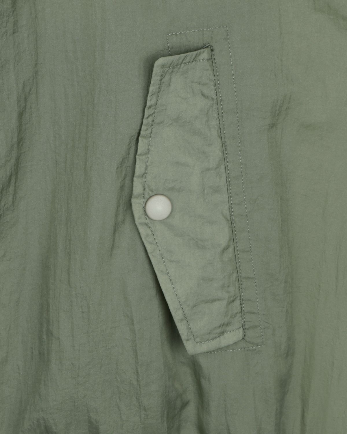 비슬로우(BESLOW) SHEER NYLON FLIGHT JACKET KHAKI GREY