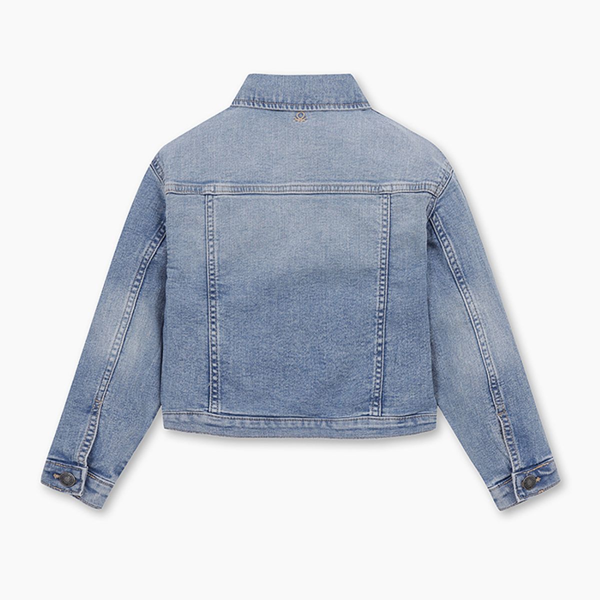 베네통키즈(BENETTONKIDS) 여아 데님 자켓_2PORCN061BL